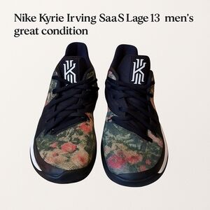 Nike Kyrie 5 Floral PE Size 13 Men’s Basketball Shoes AO8979-002 2018 Great Cond
